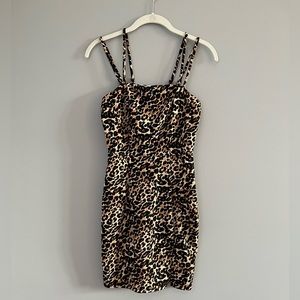 Leopard Cheetah Animal Print Dress